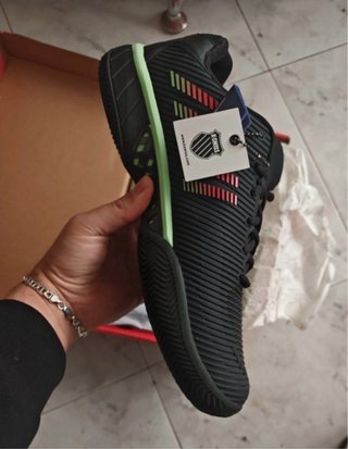 Zapatillas K-Swiss Negras y Rosas