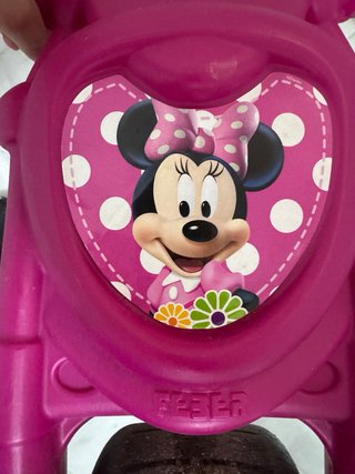 Correpasillos Moto Minnie Mouse Rosa