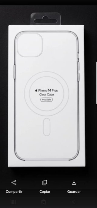 Funda iPhone 14 Plus Transparente MagSafe