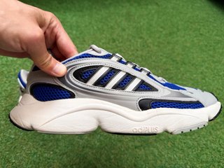 Zapatillas Adidas Ozmillen Azul/Gris Casi Nuevos