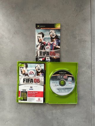 FIFA 06 Xbox Originale PAL ITA Completo Manuale
