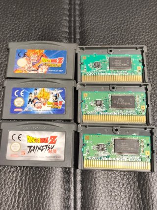 Lote Cartuchos Dragon Ball Z Game Boy Advance