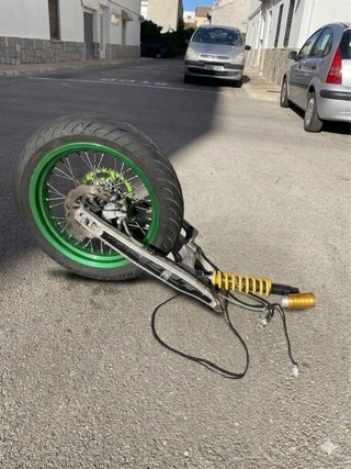 Kit Tren Trasero Moto Basculante Amortiguador