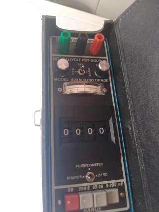 Fonte de Tensão DC Millivolt Time 404N