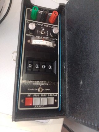 Fonte de Tensão DC Millivolt Time 404N