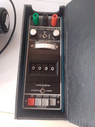 Fonte de Tensão DC Millivolt Time 404N