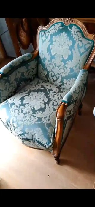 Juego de 3 sillones: 1 tresillo y 2 individuales