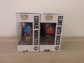 Pack 2 Funko Pop! Sesame Street Elmo y Cookie Mons