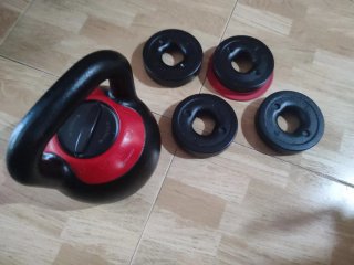 Kettlebell regolabile Klarfit 8-16 kg