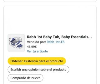 Bañera bebé con cojín
