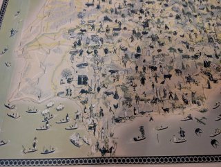 Mapa Antiguo España Ilustrado