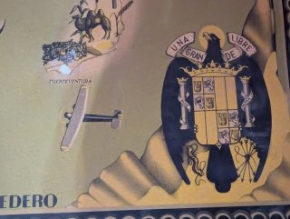 Mapa Antiguo España Ilustrado