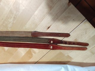 Cinture per bambini (nero e marrone)
