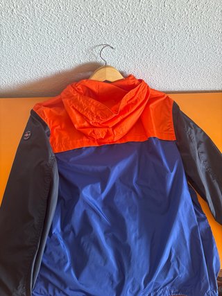 Chubasquero Polo Ralph Lauren Azul y Naranja