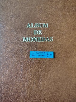 9 Álbumes con Monedas de todo valor facial EEUU.