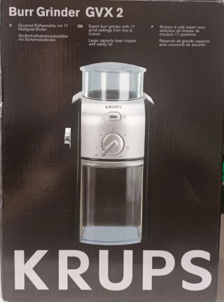 Molinillo Café Krups GVX 2 Burr Grinder