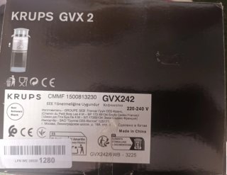 Molinillo Café Krups GVX 2 Burr Grinder