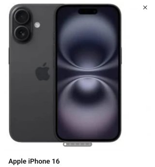 iPhone 16 256GB Nero