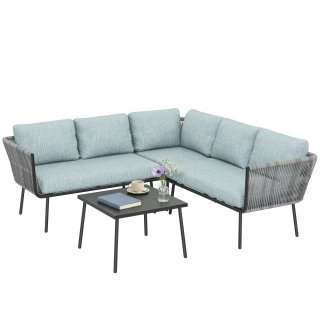 Conjunto Muebles Ratán Exterior Sofá