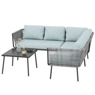 Conjunto Muebles Ratán Exterior Sofá