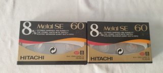 2 Cintas 8mm Hitachi Metal SE 60
