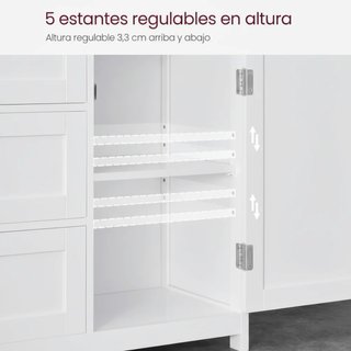 Mueble de baño blanco