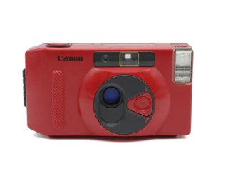 Canon Snappy s Cámara Analógica Roja