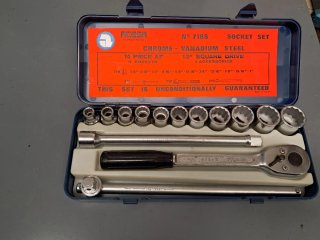 Juego Carraca ACESA 1/2 Chrome Vanadium