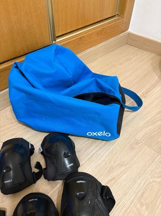Patines Oxelo niño Talla ajustable + protecciones