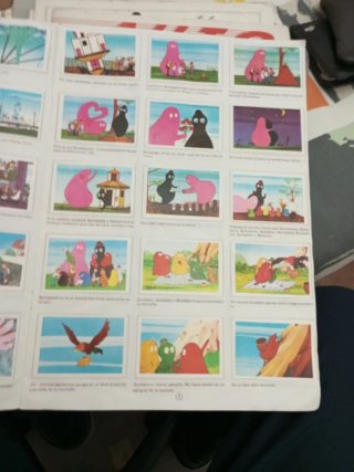 Álbum de cromos Barbapapa
