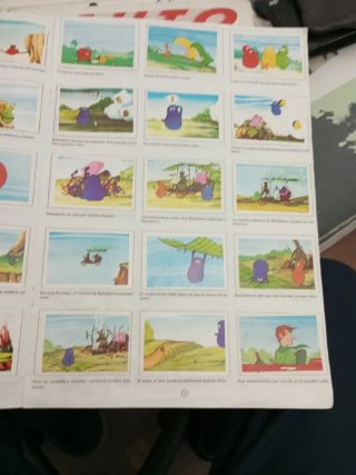 Álbum de cromos Barbapapa