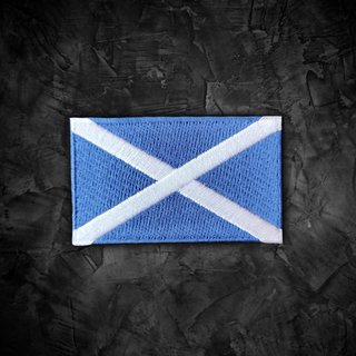Escocia Parche Bandera Termoahesiva