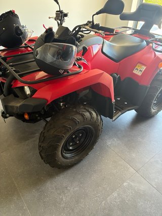 Quad Rojo  Yamaha YFM 450 homologado 2 plazas
