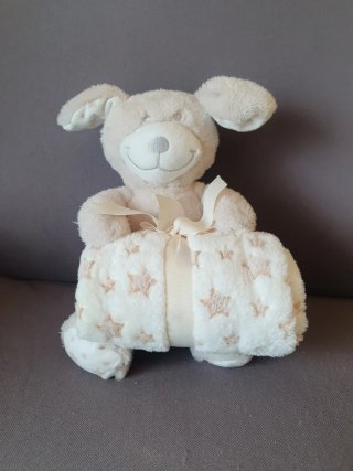 Peluche y Manta Estrellas Bebé