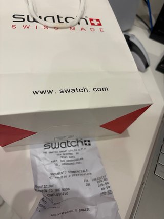 Omega x swatch “mission to the moon” nuovissimo!