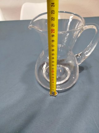 Jarra de cristal para agua