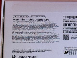 Mac Mini M4 10 core 16GB/256GB