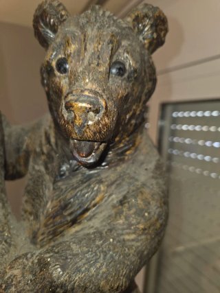 Oso Black Forest Antiguo (Madera)