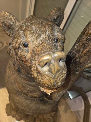 Oso Black Forest Antiguo (Madera)