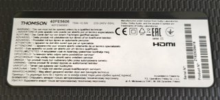 Smart TV Thomson Android TV 40