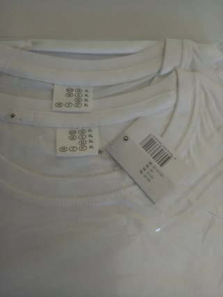 T-shirt uomo mezza manica cotone XL