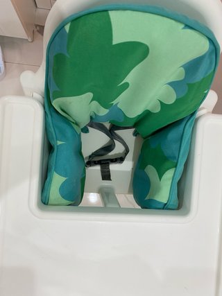 Trona infantil con cojín estampado