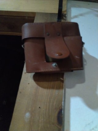 Funda cámara fotos FW cuero