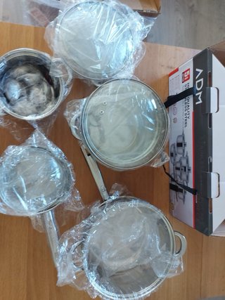 Set di pentole da cucina ADM 12 pezzi NUOVI da debuttare