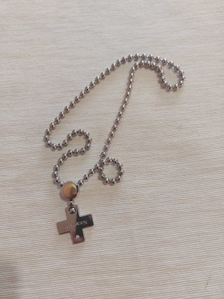 Collana Nomination oro giallo 750..18kt acciaio