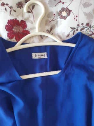 Vestido tirantes azul talla M/L