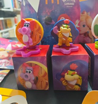 Figuras Super Mario Bros. McDonald's