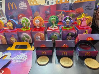 Figuras Super Mario Bros. McDonald's