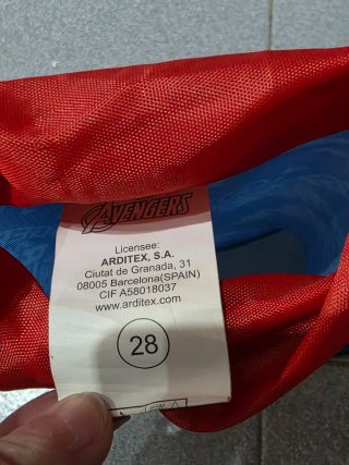 Botas de agua infantiles Avengers núm. 28