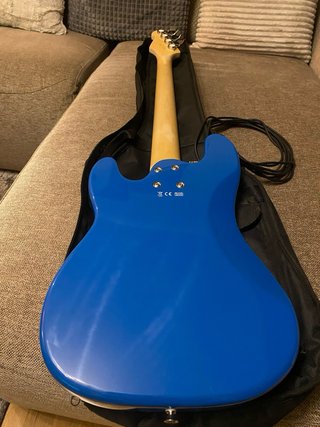 Bajo Eléctrico Azul para Niños